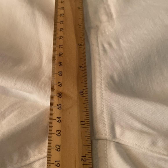 Lane Bryant White Cropped Ankle Jeans size 20 - Picture 7 of 8